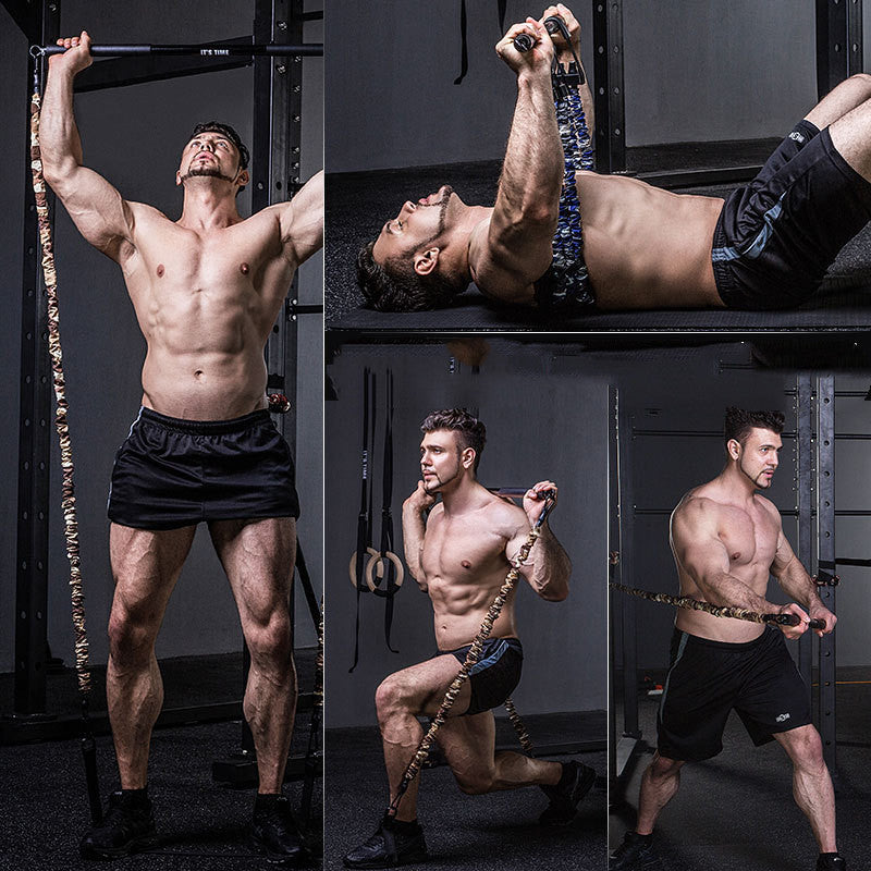 INNSTAR Fitness Push Rod Bar Portable Lever Bench Press Pilates