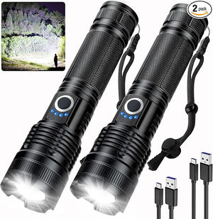 Pack Of 2 High Lumens Flashlight