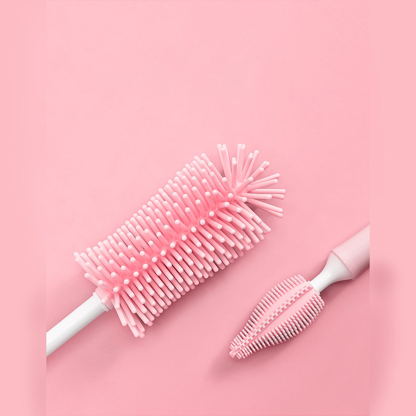 Baby Silicone Bottle Brush Straw