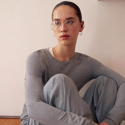 Thin Long-sleeve Suit Women's Inner Wear Dress