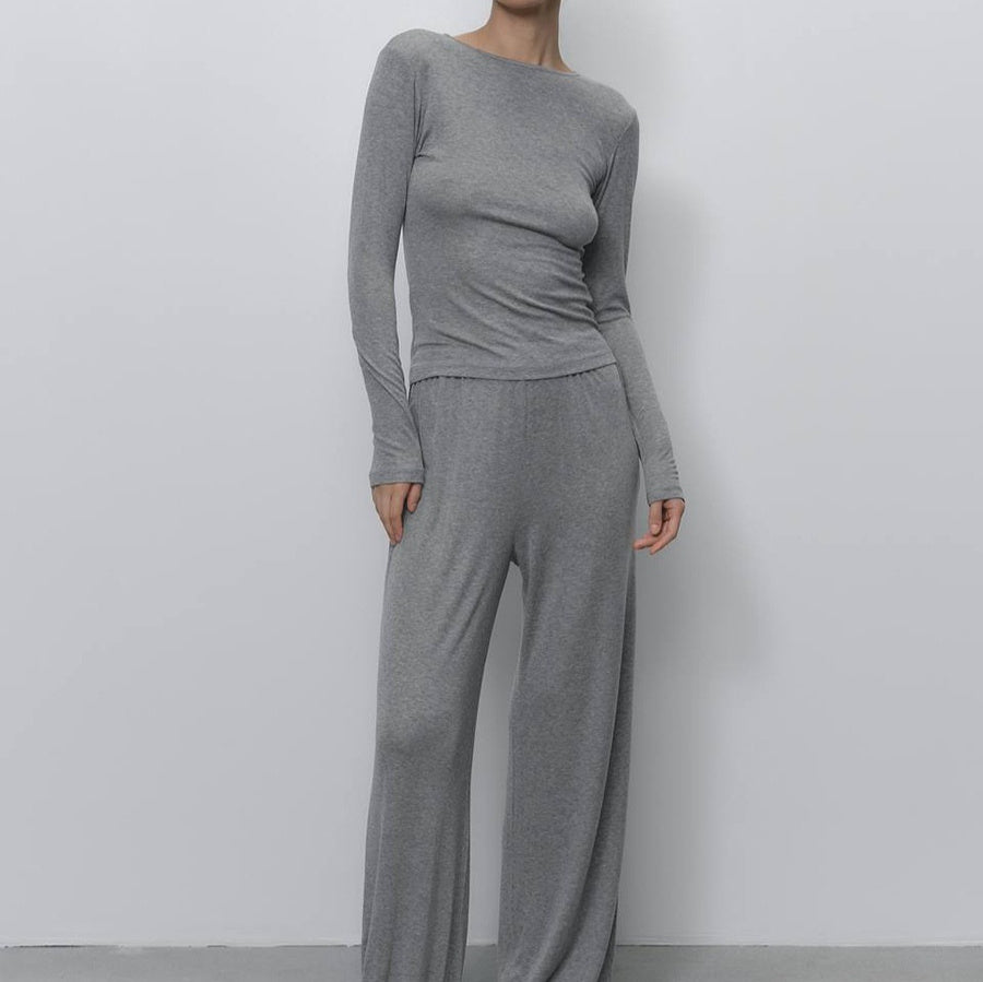 Thin Long-sleeve Suit Women's Inner Wear Dress