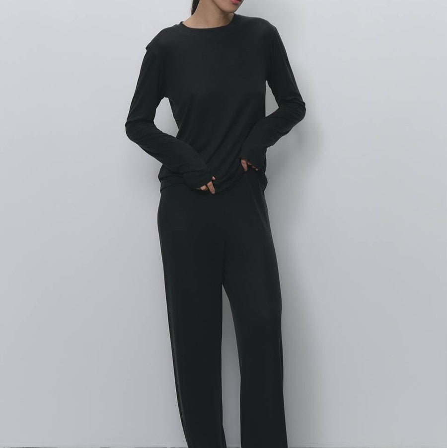 Thin Long-sleeve Suit Women's Inner Wear Dress
