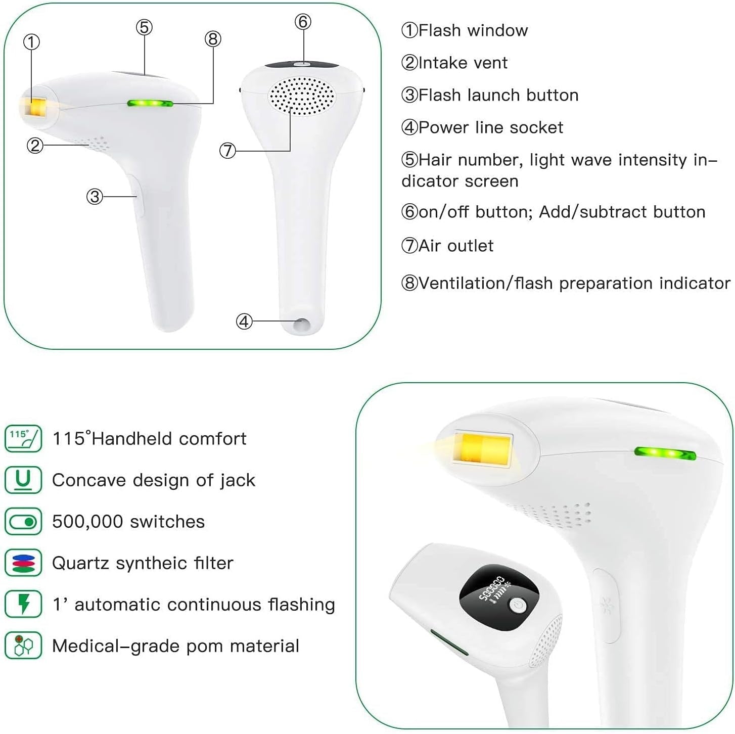 IPL Hair Removal System
